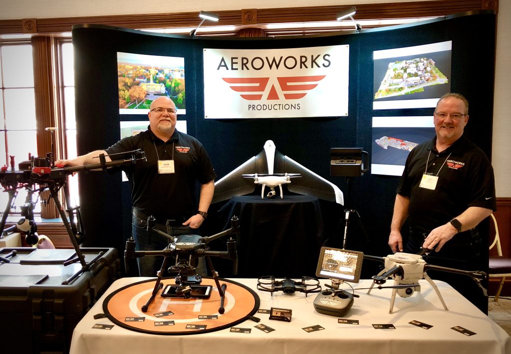 Aeroworks at trade show